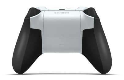 Xbox Wireless Controller - Text: Carbon Black, Steuerkreuze: Roboterweiß, Analogsticks: Roboterweiß