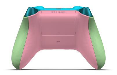 Xbox Wireless Controller - Body: Soft Green, D-Pads: Retro Pink (Metallic), Thumbsticks: Lighting Yellow