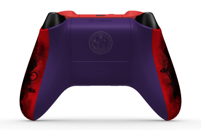 Xbox Wireless Controller – Redfall Limited Edition - Corps: Morsure pour morsure, BMD: Astral Purple, Joysticks: Pulse Red