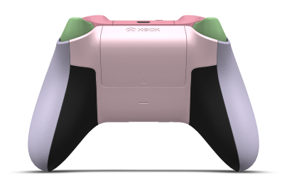 Xbox Wireless Controller - Corpo: Roxo suave, Botões Direcionais: Rosa Retro, Manípulos Analógicos: Verde suave