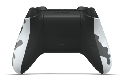 Xbox Wireless Controller - Hoofdtekst: IJscamo, D-Pads: Stormgrijs (metallic), Duimsticks: Carbonzwart