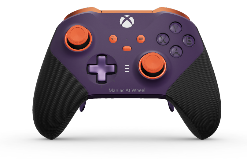 Xbox Elite Wireless Controller Series 2 - Core - Body: Astral Purple + Rubberised Grips, D-pad: Cross, Astral Purple (Metal), Back: Astral Purple + Rubberised Grips