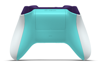 Xbox Wireless Controller - Korpus: Biel robota, Pady kierunkowe: Gwiezdny fiolet, Drążki: Lodowy błękit