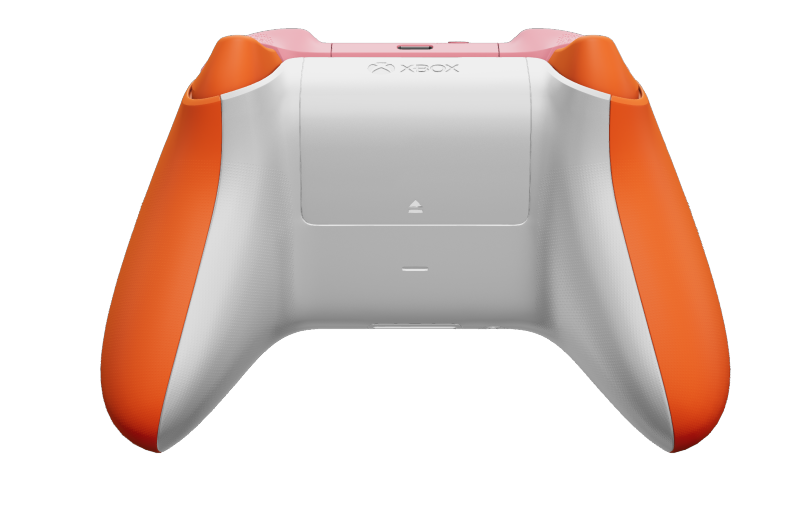 Xbox Wireless Controller - Hoofdtekst: Zest-oranje, D-Pads: Retro-roze, Duimsticks: Robotwit