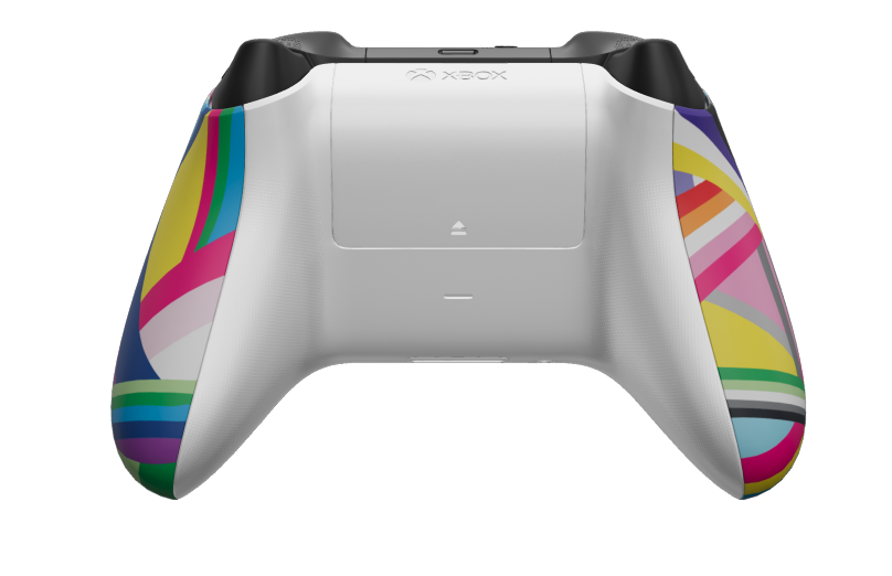 Manette sans fil Xbox - 機身: Pride, 方向鍵: 碳黑色, 搖桿: 碳黑色