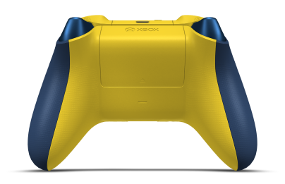 Xbox 無線控制器 - Hoofdtekst: Middernachtblauw, D-Pads: Fotonblauw (metallic), Duimsticks: Lighting Yellow