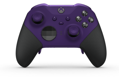 Xbox Elite Wireless Controller Series 2 - Core - Body: Astral Purple + Rubberized Grips, D-pad: Facet, Carbon Black (Metal), Back: Astral Purple + Rubberized Grips