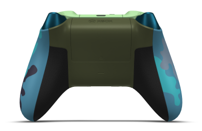 Xbox 無線控制器 - Corps: Mineral Camo, BMD: Desert Tan (métallique), Joysticks: Mineral Blue