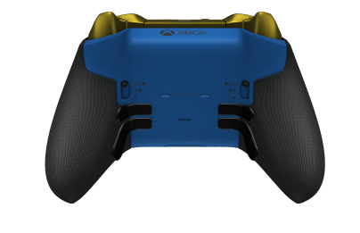 Xbox Elite Wireless Controller Series 2 - Core - Corps: Pulse Red + poignées caoutchoutées, BMD: Facette, Photon Blue (métal), Arrière: Shock Blue + poignées caoutchoutées