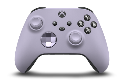 Xbox Wireless Controller - Body: Soft Purple, D-Pads: Soft Purple (Metallic), Thumbsticks: Soft Purple