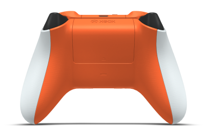 Xbox 無線控制器 - Body: Robot White, D-Pads: Midnight Blue (Metallic), Thumbsticks: Zest Orange