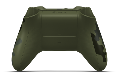 Xbox Wireless Controller - Hoofdtekst: Woudcamo, D-Pads: Nachtelijk groen, Duimsticks: Nachtelijk groen