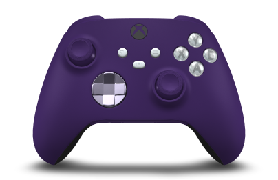 Xbox Wireless Controller - Body: Astral Purple, D-Pads: Soft Purple (Metallic), Thumbsticks: Astral Purple