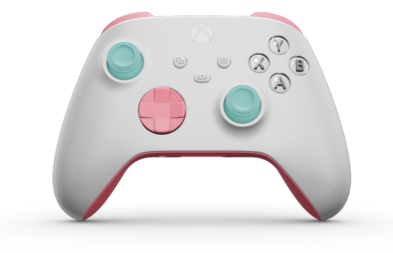 Xbox 無線控制器 - Body: Robot White, D-Pads: Retro Pink, Thumbsticks: Glacier Blue