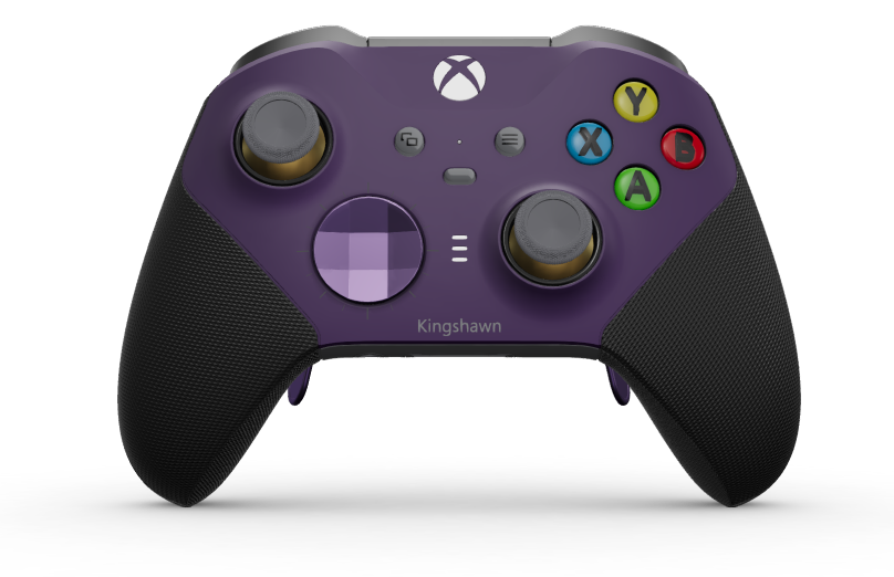 Xbox Elite Wireless Controller Series 2 - Core - Cuerpo: Violeta astral + Agarres texturizados, Cruceta: Facetado, violeta astral (metal), Atrás: Gris tormenta + Agarres texturizados