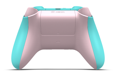 Xbox Wireless Controller - Corpo: Azul Glaciar, Botões Direcionais: Rosa suave, Manípulos Analógicos: Rosa suave