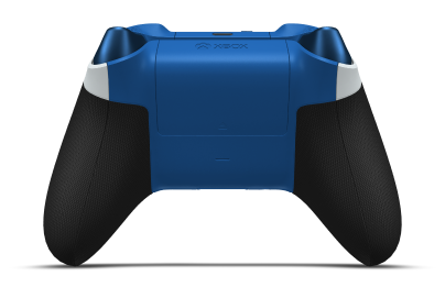 Langaton Xbox-ohjain - Body: Robot White, D-Pads: Photon Blue (Metallic), Thumbsticks: Shock Blue