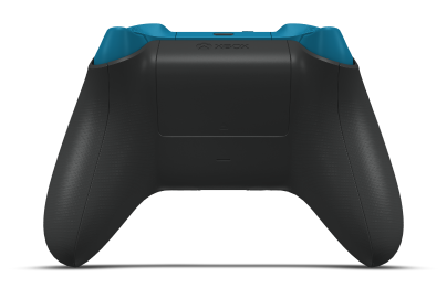 Xbox Wireless Controller - Framsida: Kolsvart, Styrknappar: Mineralblå, Styrspakar: Mineralblå