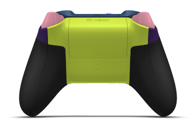 Xbox Wireless Controller - Corpo: Roxo Astral, Botões Direcionais: Verde Elétrico, Manípulos Analógicos: Laranja Vibrante