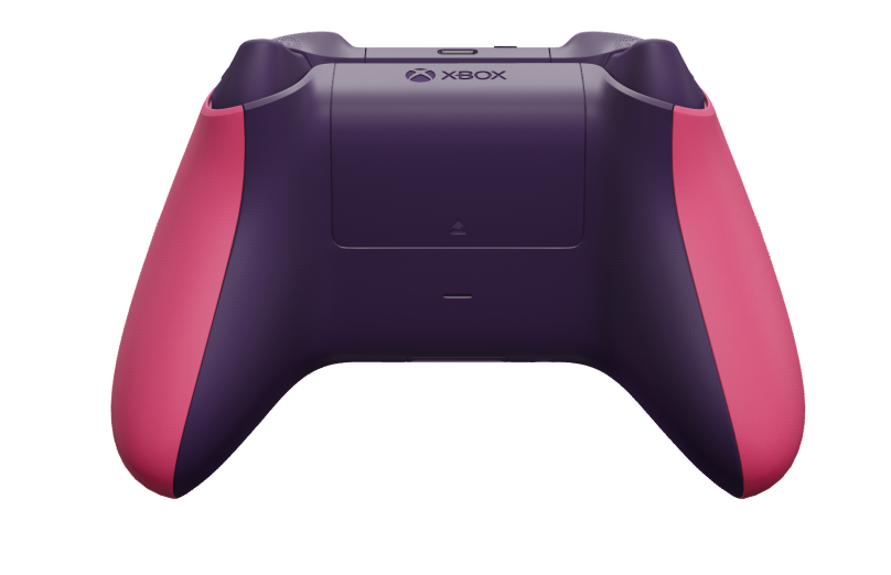 Xbox Wireless Controller - 機身: 深粉紅, 方向鍵: 星雲紫, 搖桿: 星雲紫