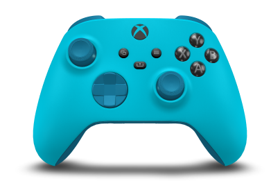 Xbox Wireless Controller - Body: Dragonfly Blue, D-Pads: Mineral Blue, Thumbsticks: Mineral Blue