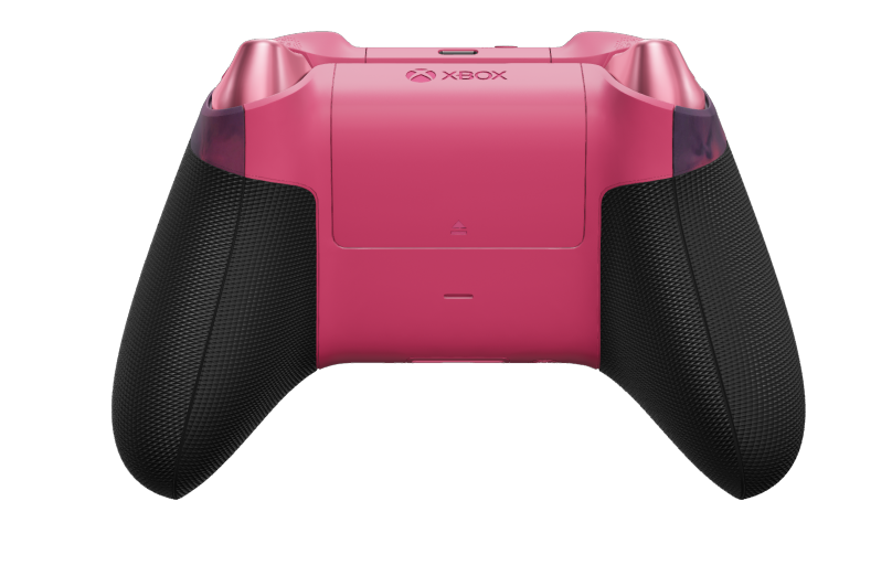 Xbox Wireless Controller - 몸체: 사이버 베이퍼, 방향 패드: 펄스 레드(메탈릭), 엄지스틱: 딥 핑크