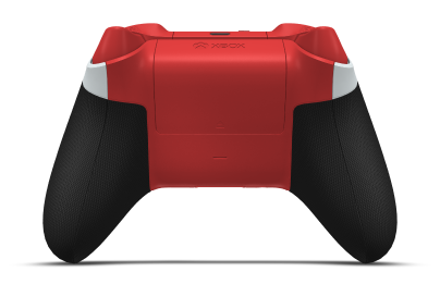 Xbox Wireless Controller - Cuerpo: Blanco robot, Crucetas: Oxide Red (Metallic), Palancas de mando: Rojo radiante