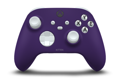 Xbox Wireless Controller - Corps: Astral Purple, BMD: Robot White, Joysticks: Robot White