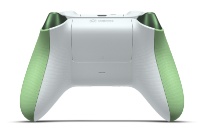 Kontroler bezprzewodowy Xbox - Corps: Vert tendre, BMD: Vert tendre (métallique), Joystick: Vert tendre
