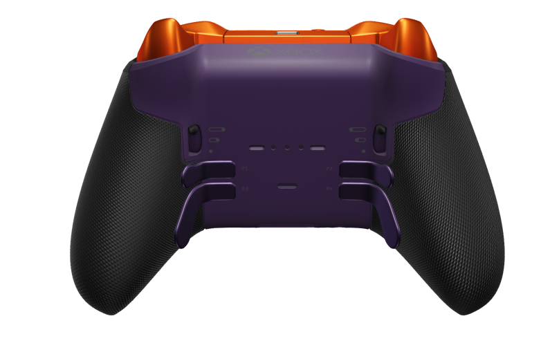 Xbox Elite Wireless Controller Series 2 - Core - Corps: Astral Purple + poignées caoutchoutées, BMD: À facettes, Astral Purple (métal), Arrière: Astral Purple + poignées caoutchoutées