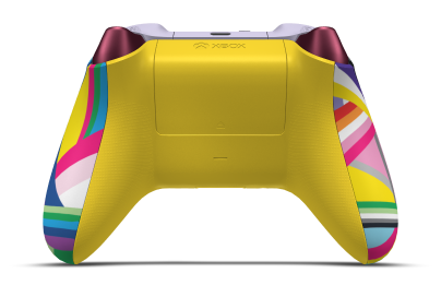 Xbox Wireless Controller - Body: Pride, D-Pads: Deep Pink, Thumbsticks: Glacier Blue
