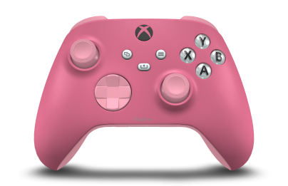 Xbox Wireless Controller - Hoofdtekst: Dieproze, D-Pads: Retro-roze, Duimsticks: Retro-roze