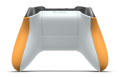 Xbox Wireless Controller - Body: Soft Orange, D-Pads: Storm Gray (Metallic), Thumbsticks: Storm Grey