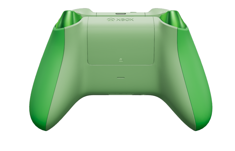 Xbox Wireless Controller - 몸체: 벨로시티 그린, 방향 패드: 벨로시티 그린(메탈릭), 엄지스틱: 소프트 그린