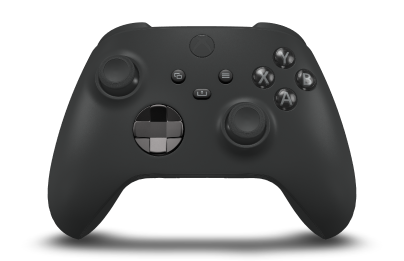 Xbox Wireless Controller - Body: Carbon Black, D-Pads: Carbon Black (Metallic), Thumbsticks: Carbon Black