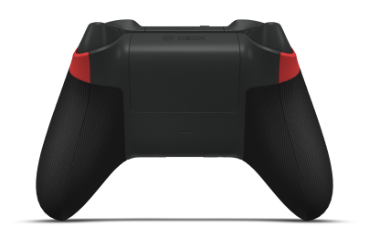 Xbox Wireless Controller - Corpo: Vermelho Forte, Botões Direcionais: Preto Carbono (Metálico), Manípulos Analógicos: Preto Carbono