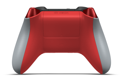 Langaton Xbox-ohjain - Body: Ash Gray, D-Pads: Oxide Red (Metallic), Thumbsticks: Robot White