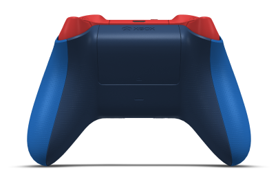 Xbox Wireless Controller - Tělo: Elektrizující modrá, Řídicí kříže: Pulzující červená, Palcové ovladače: Robotická bílá