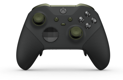 Xbox Elite Wireless Controller Series 2 - Core - Corpo: Preto Carbono + Pegas em Borracha, Botão Direcional: Faceta, Preto Carbono (Metal), Traseira: Preto Carbono + Pegas em Borracha
