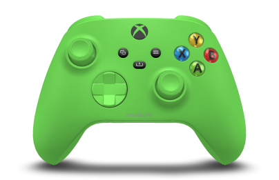 Xbox Wireless Controller - Hoofdtekst: Velocity-groen, D-Pads: Velocity-groen, Duimsticks: Velocity-groen