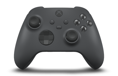 Xbox ワイヤレス コントローラー - Body: Storm Grey, D-Pads: Carbon Black, Thumbsticks: Carbon Black