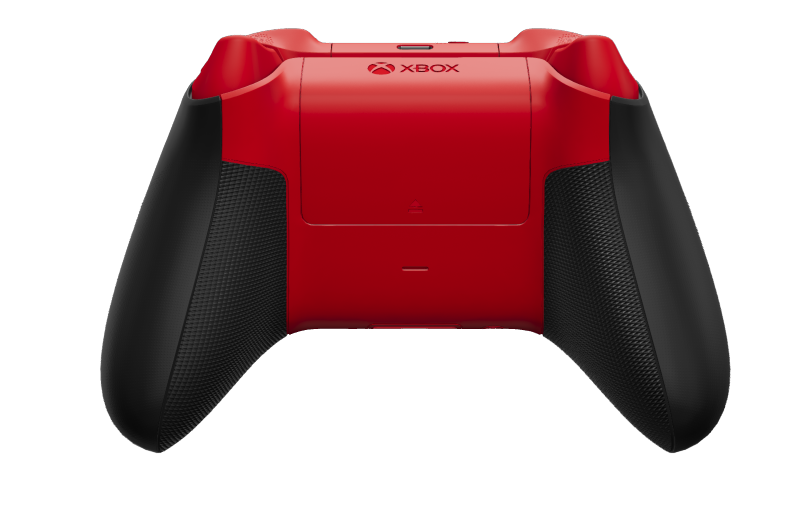 Xbox Wireless Controller - Text: Carbon Black, Steuerkreuze: Pulse Red (Metallic), Analogsticks: Pulse Red