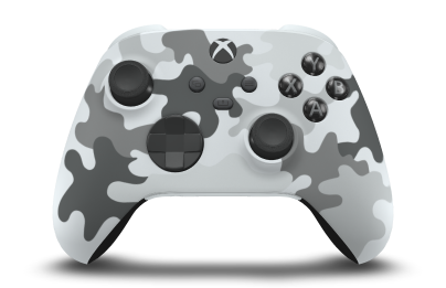 Xbox trådlös handkontroll - Body: Arctic Camo, D-Pads: Carbon Black, Thumbsticks: Carbon Black