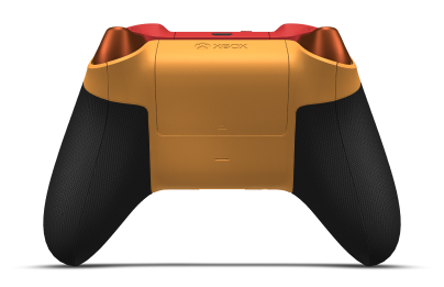 Langaton Xbox-ohjain - Body: Soft Orange, D-Pads: Zest Orange (Metallic), Thumbsticks: Pulse Red