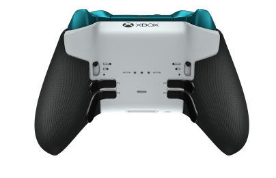 Xbox Elite Wireless Controller Series 2 - Core - Behuizing voorzijde: Robotwit + rubberen handvatten, D-pad: Facet, Carbon Black (Metal), Behuizing achterzijde: Robotwit + rubberen handvatten