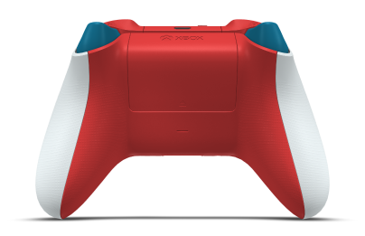 Xbox Wireless Controller - Corpo: Branco Robot, Botões Direcionais: Azul Mineral, Manípulos Analógicos: Azul Mineral