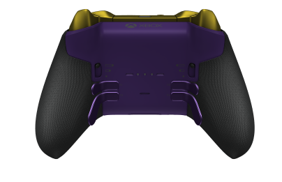 Xbox Elite Wireless Controller Series 2 - Core - Body: Astral Purple + Rubberized Grips, D-pad: Cross, Gold Matte (Metal), Back: Astral Purple + Rubberized Grips