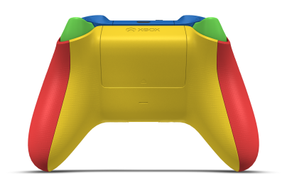 Xbox 無線控制器 - Corpo: Vermelho Forte, Botões Direcionais: Lighting Yellow, Manípulos Analógicos: Lighting Yellow