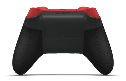 Xbox Wireless Controller - Hoofdtekst: Carbonzwart, D-Pads: Oxide Red (Metallic), Duimsticks: Pulsrood