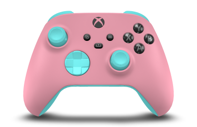 Xbox Wireless Controller - Body: Retro Pink, D-Pads: Glacier Blue, Thumbsticks: Glacier Blue
